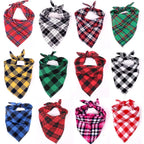 Chic Cotton Dog Bandanas – Stylish and Comfy Bibs for Your Medium & Large Pups