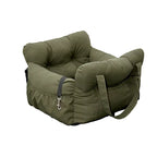 Travel Booster Car Seat – Cozy, Secure, and Stylish for Every Pet Adventure!
