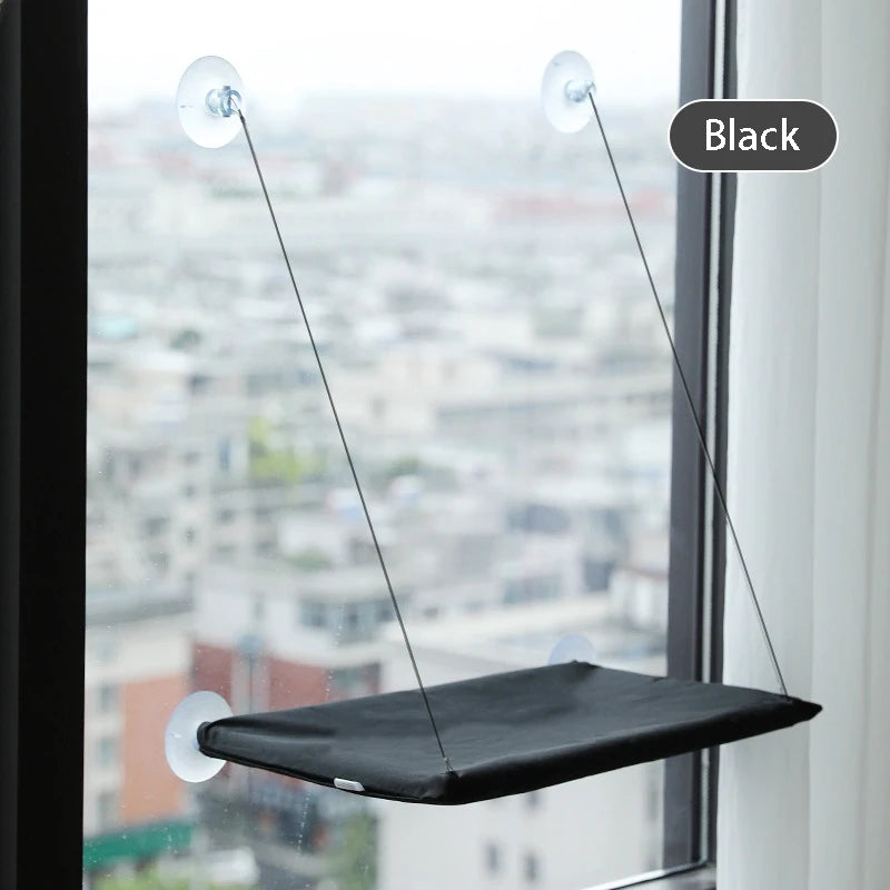 Elevate Your Cat's Comfort with the SunBasker Window Hammock – The Perfect Sunny Lounge for Feline Relaxation