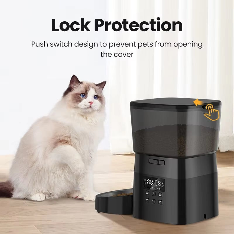 Revolutionize Your Pet's Mealtime with the Smart Auto Pet Feeder – Perfect Portions Every Time!