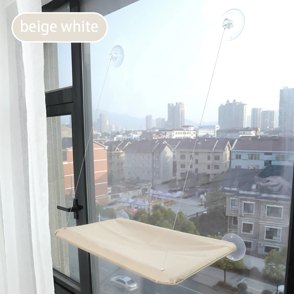 Elevate Your Cat's Comfort with the SunBasker Window Hammock – The Perfect Sunny Lounge for Feline Relaxation