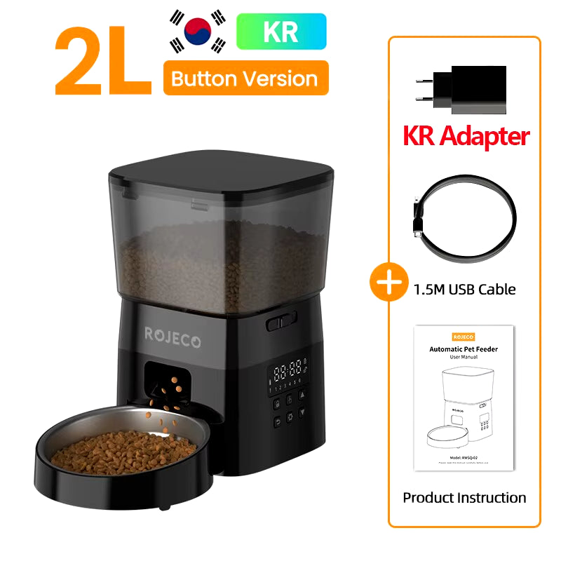 Revolutionize Your Pet's Mealtime with the Smart Auto Pet Feeder – Perfect Portions Every Time!