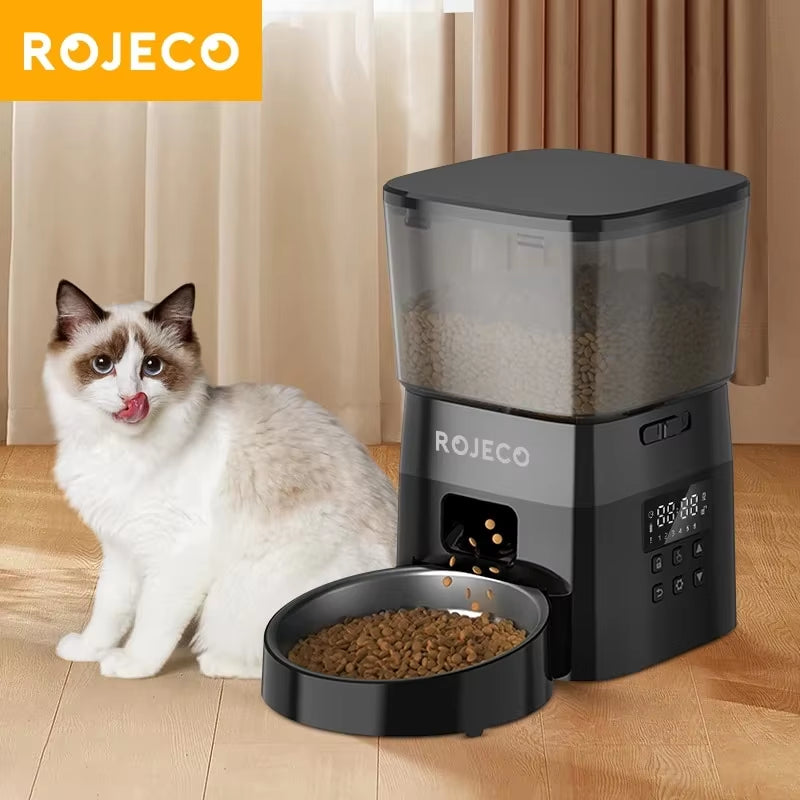 Revolutionize Your Pet's Mealtime with the Smart Auto Pet Feeder – Perfect Portions Every Time!