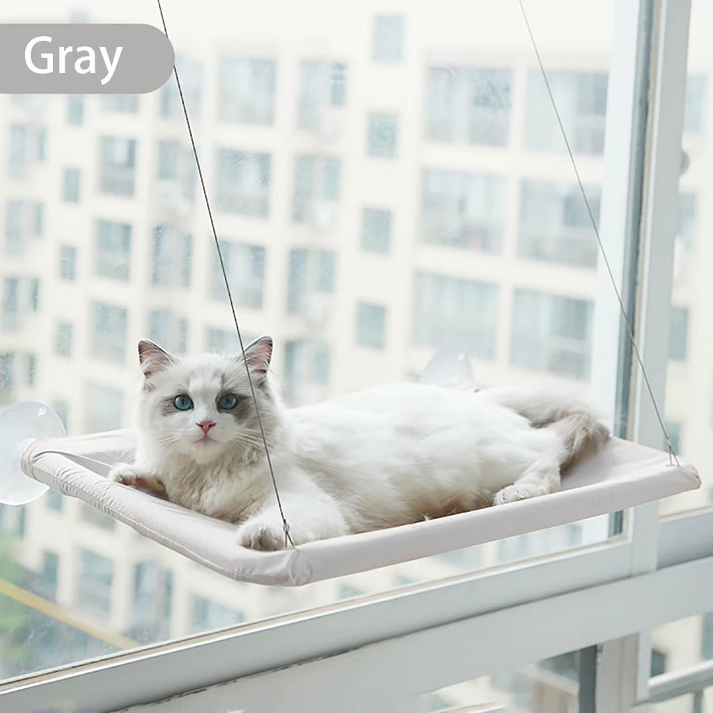 Elevate Your Cat's Comfort with the SunBasker Window Hammock – The Perfect Sunny Lounge for Feline Relaxation
