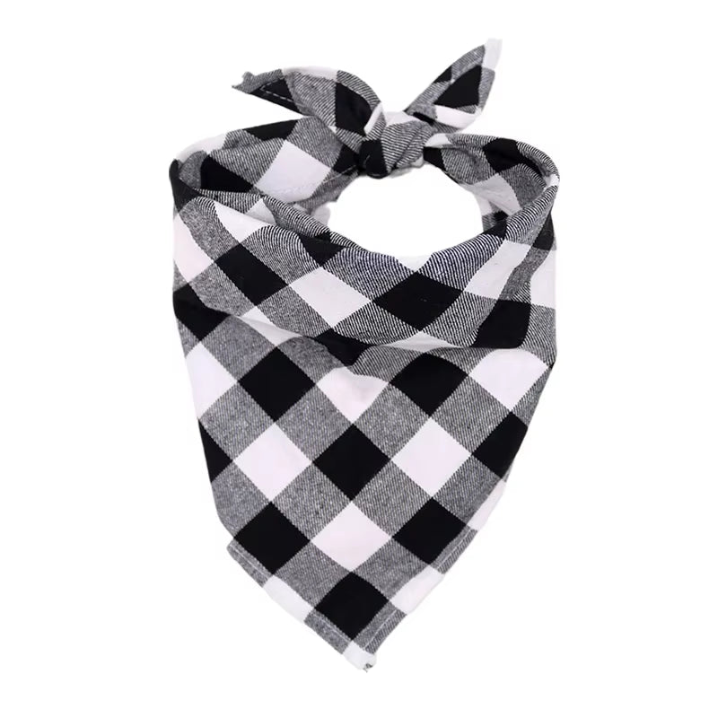 Chic Cotton Dog Bandanas – Stylish and Comfy Bibs for Your Medium & Large Pups