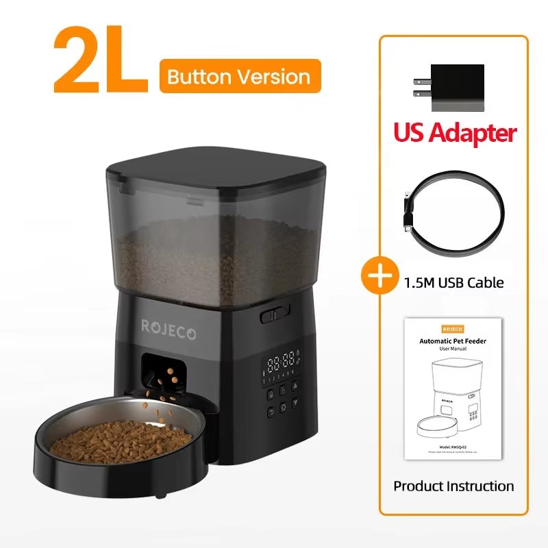 Revolutionize Your Pet's Mealtime with the Smart Auto Pet Feeder – Perfect Portions Every Time!