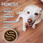 Engaging Slow Feeder Dog Bowl - Fun Cup Maze Puzzle Design for Healthy Eating, Perfect for All Breeds