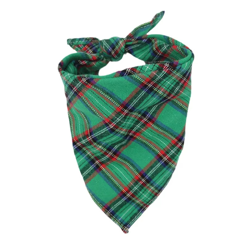 Chic Cotton Dog Bandanas – Stylish and Comfy Bibs for Your Medium & Large Pups