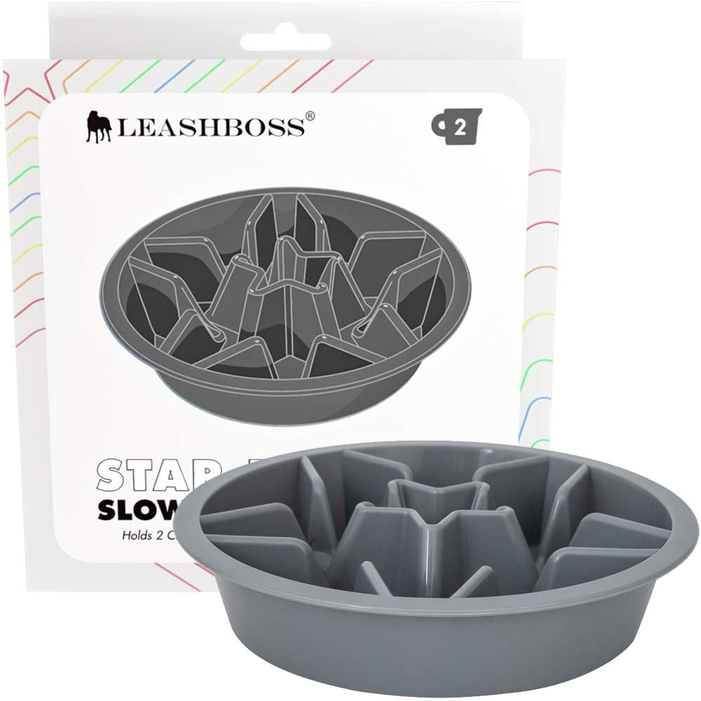 Engaging Slow Feeder Dog Bowl - Fun Cup Maze Puzzle Design for Healthy Eating, Perfect for All Breeds