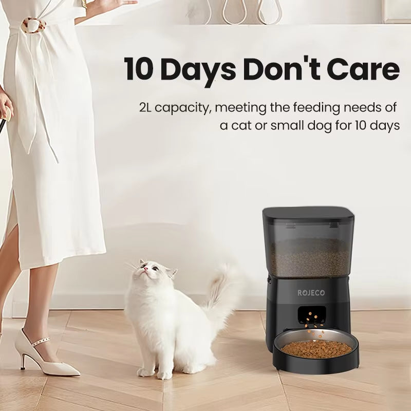 Revolutionize Your Pet's Mealtime with the Smart Auto Pet Feeder – Perfect Portions Every Time!