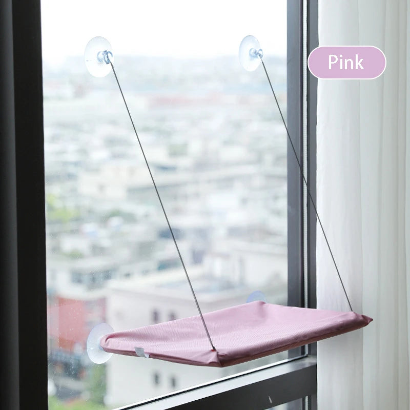 Elevate Your Cat's Comfort with the SunBasker Window Hammock – The Perfect Sunny Lounge for Feline Relaxation